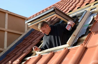 Pose de fenêtres de toit Velux aux Préaux